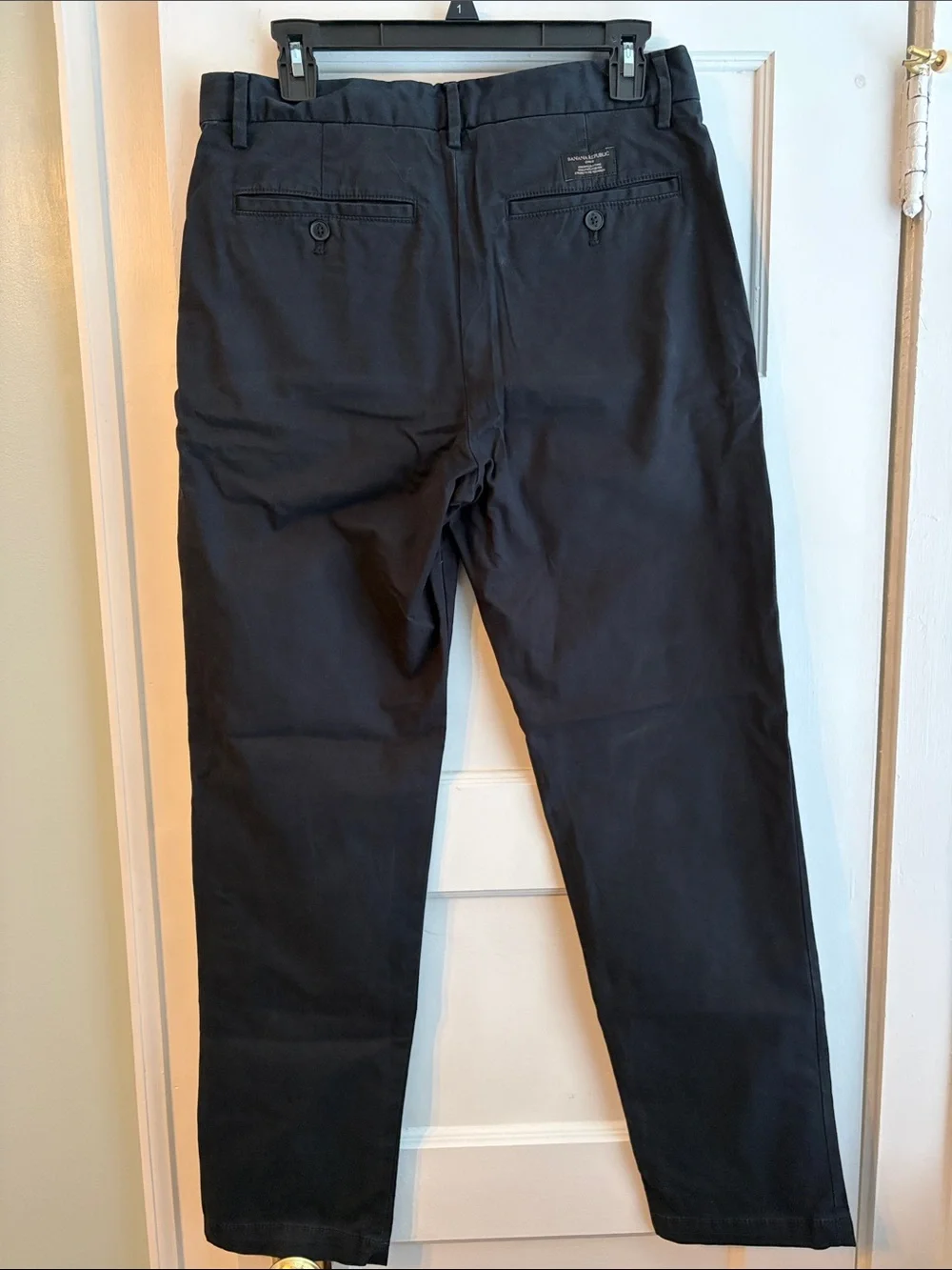 30x32 Banana Republic Men's Black Chinos - Slim-Straight